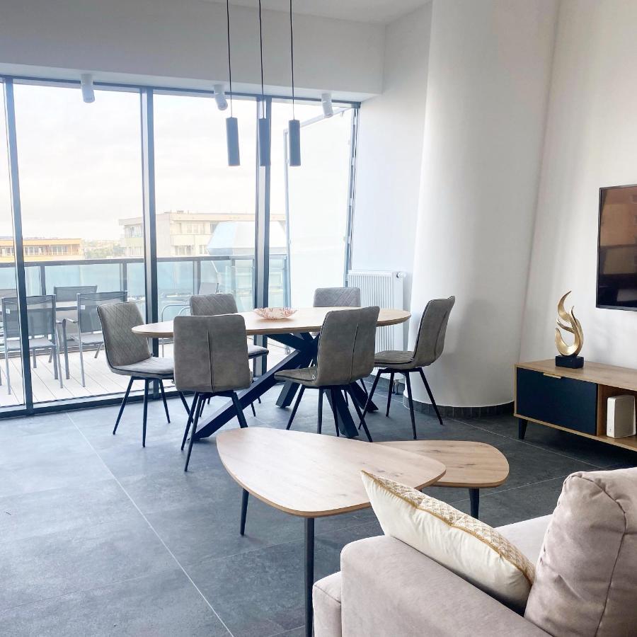 شتشيتسين Hanza Tower Apartament Premium Plus المظهر الخارجي الصورة