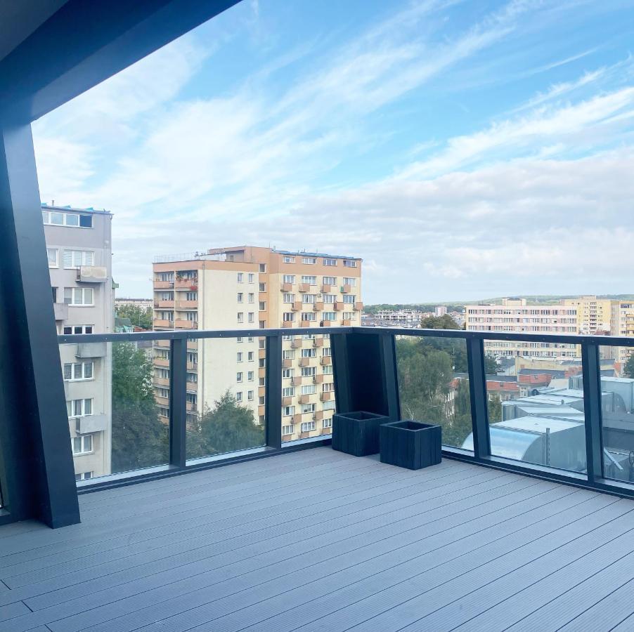 شتشيتسين Hanza Tower Apartament Premium Plus المظهر الخارجي الصورة