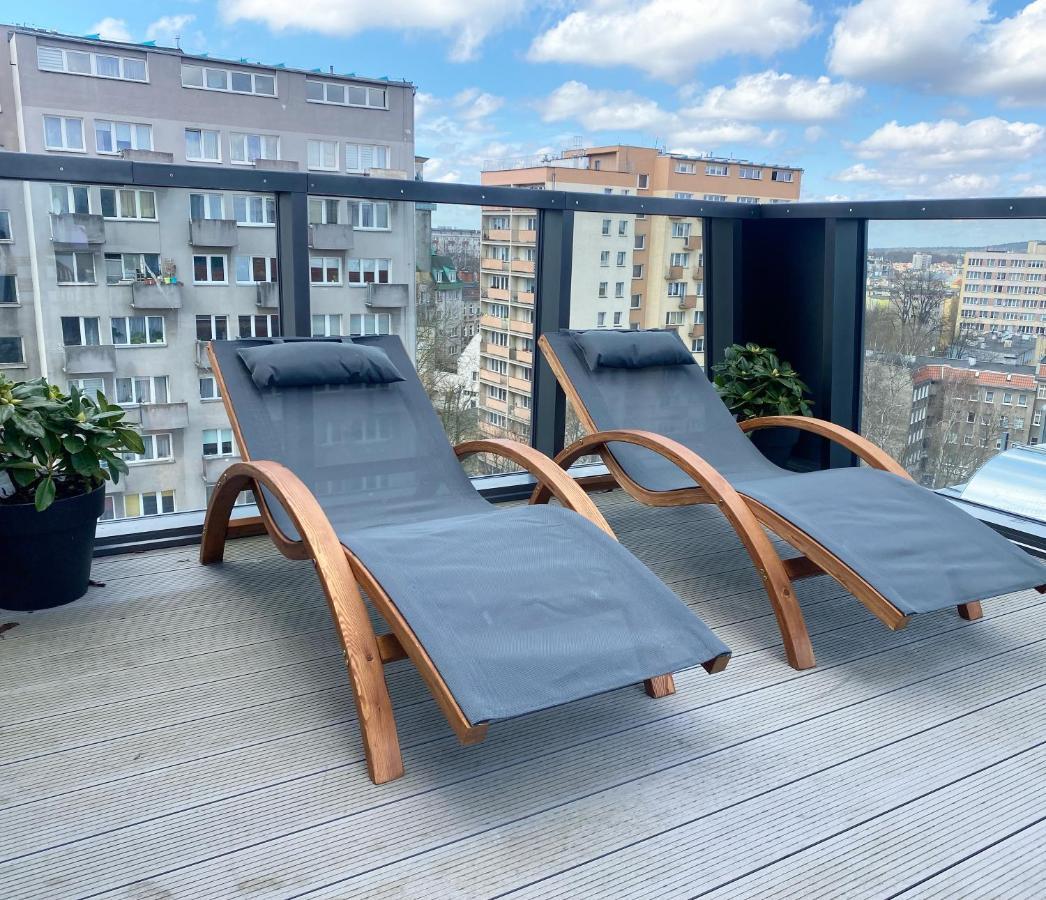 شتشيتسين Hanza Tower Apartament Premium Plus المظهر الخارجي الصورة